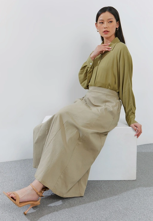 Image of [5PCS] FLARE PANEL SKIRT