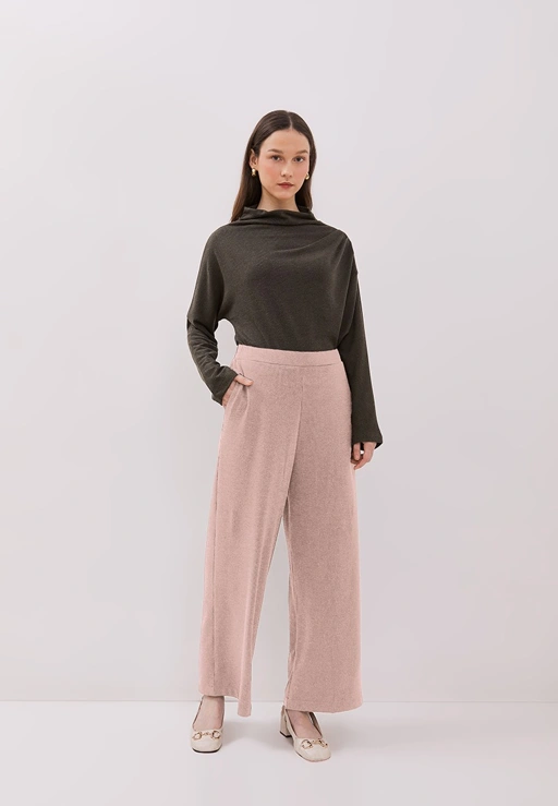 Image of [4 PCS] LOUNGE KNITTED CULOTTES
