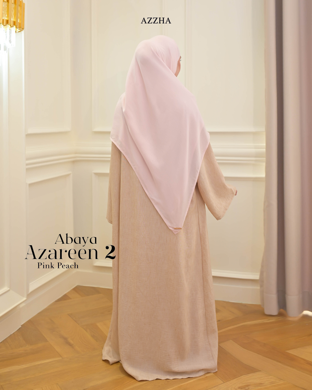 Azzha Indonesia - Azareen Abaya Wanita Muslimah Nyaman Lembut dan Mewah Dengan Bahan Marbella anti UV Premium