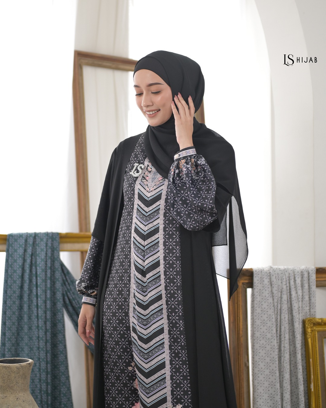 Resilience Dress Style 2 - Black