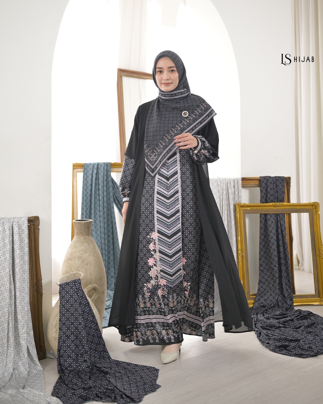 Resilience Dress Style 2 - Black