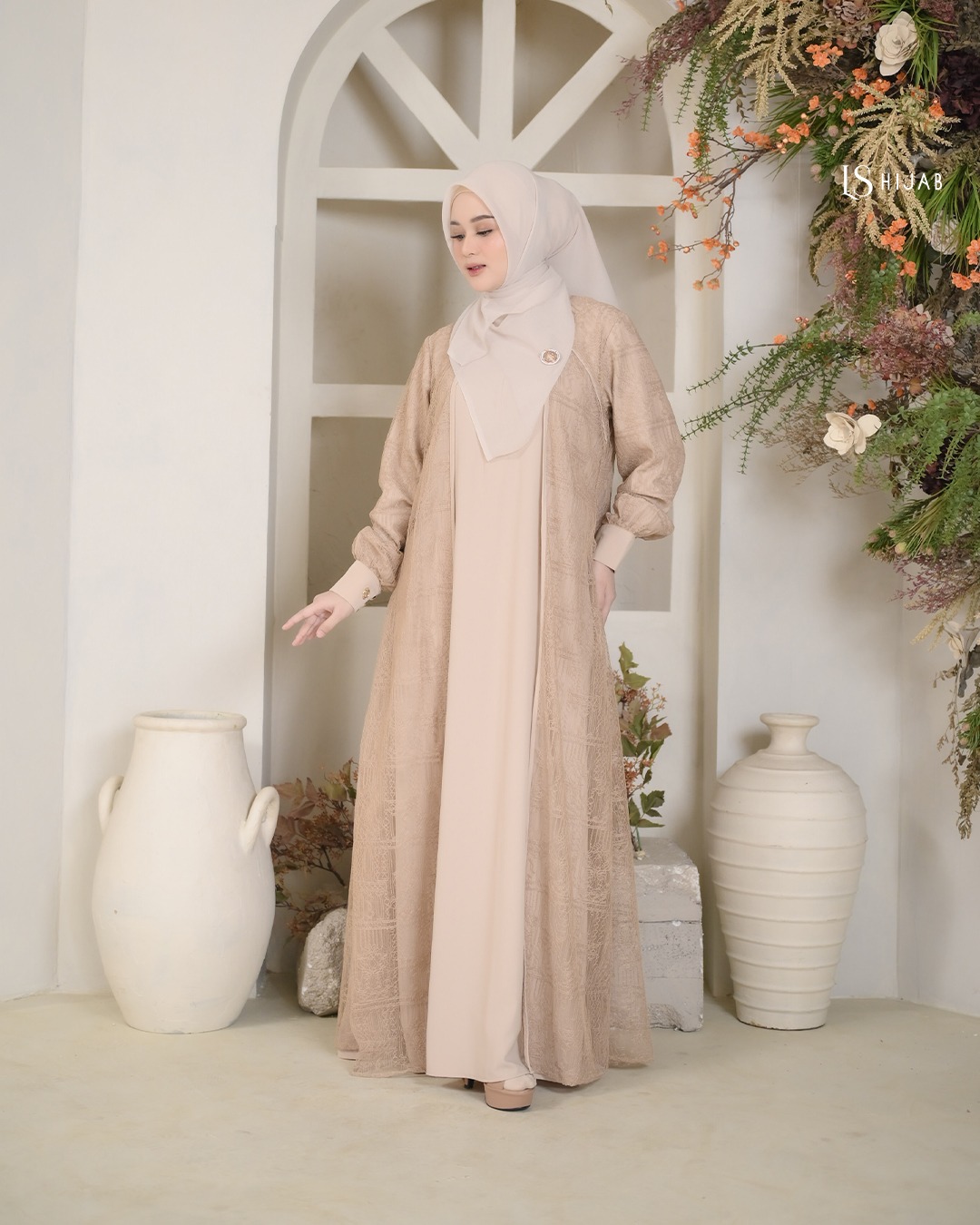 Harmony Dress - Cream
