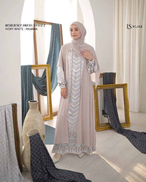 Resilience Dress Style 2 - Ivory White