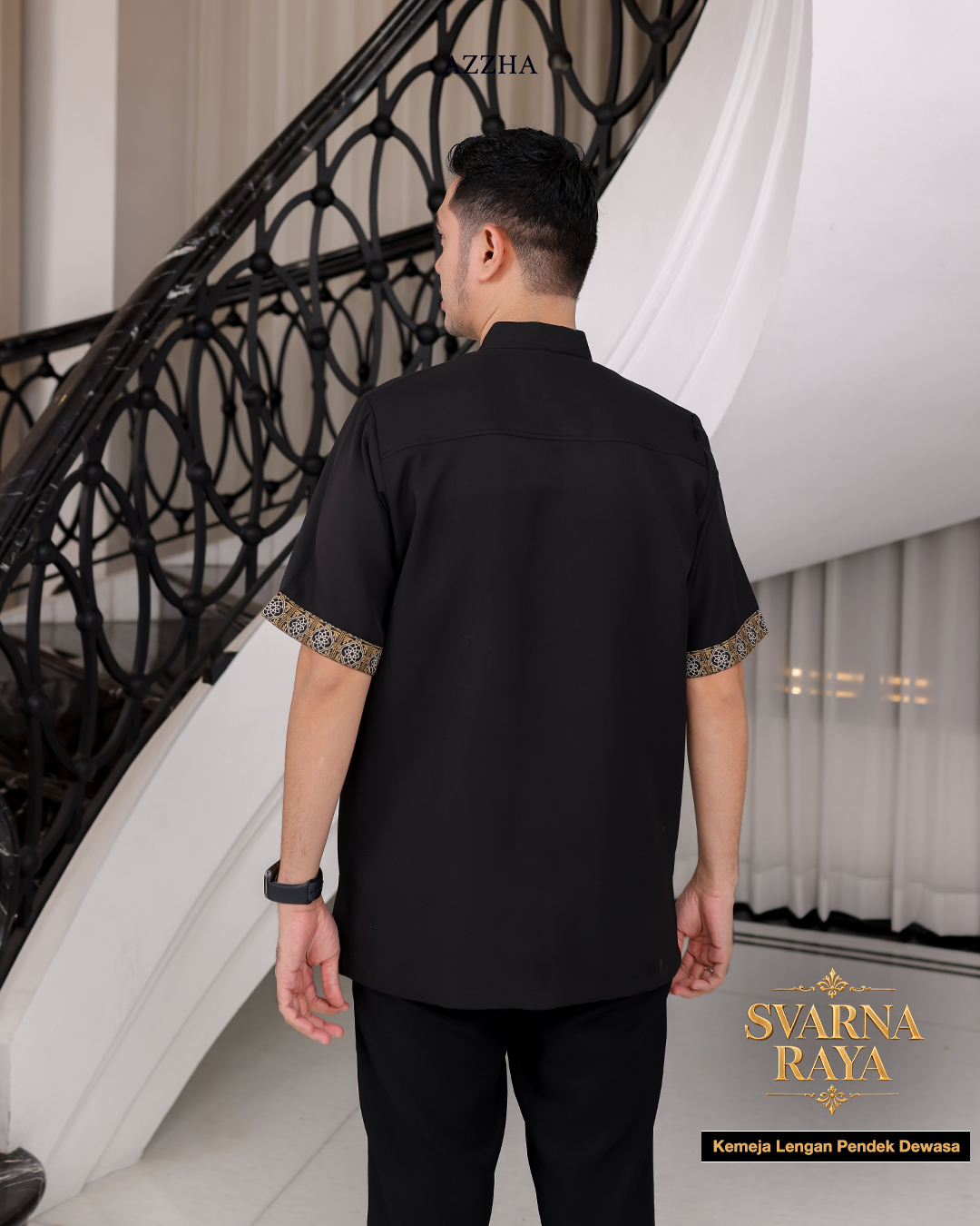Azzha Indonesia| PRE-ORDER Svarna Raya Koko Dewasa Sarimbit Collection Lebaran 2027