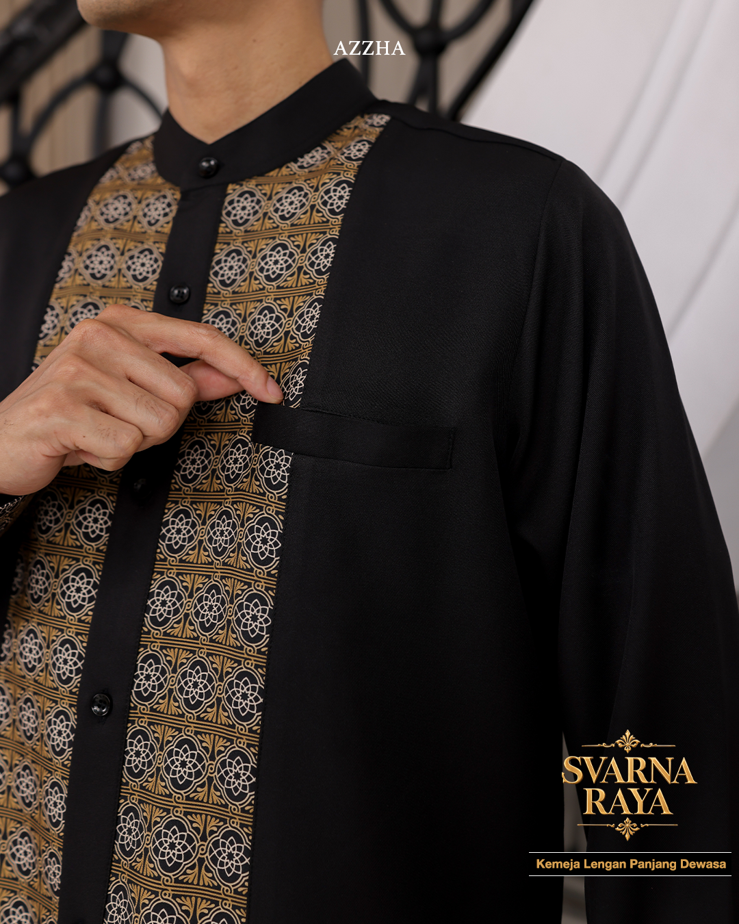 Azzha Indonesia| PRE-ORDER Svarna Raya Koko Dewasa Sarimbit Collection Lebaran 2027