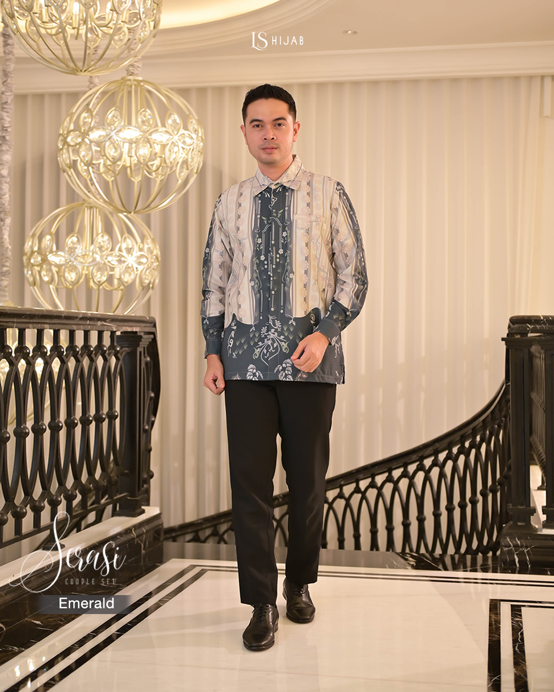LS Hijab - Serasi Gamis Sarimbit Wanita Muslimah Dengan Bahan Sifon Sutra Silk Premium Nyaman dan Mewah