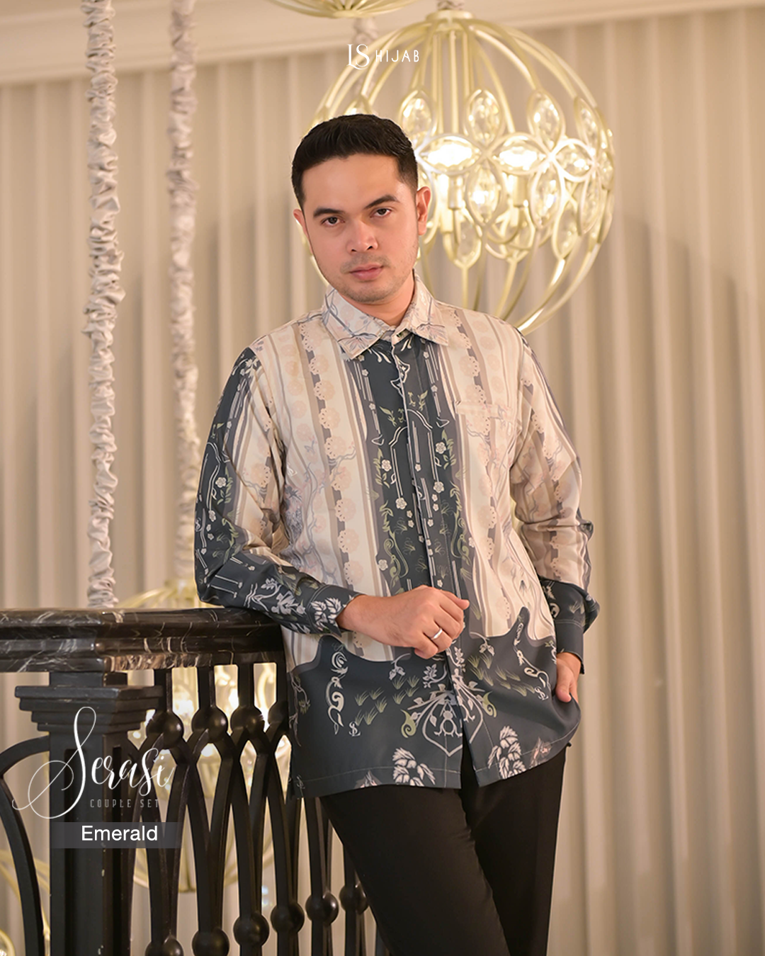 LS Hijab - Serasi Gamis Sarimbit Wanita Muslimah Dengan Bahan Sifon Sutra Silk Premium Nyaman dan Mewah