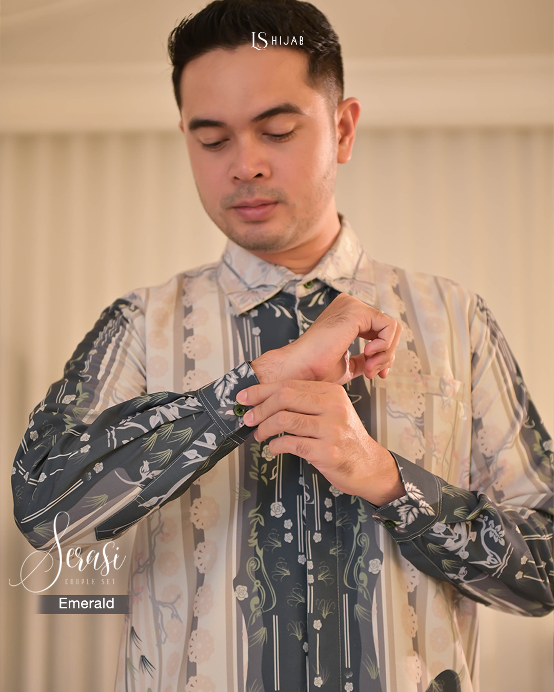 LS Hijab - Serasi Gamis Sarimbit Wanita Muslimah Dengan Bahan Sifon Sutra Silk Premium Nyaman dan Mewah