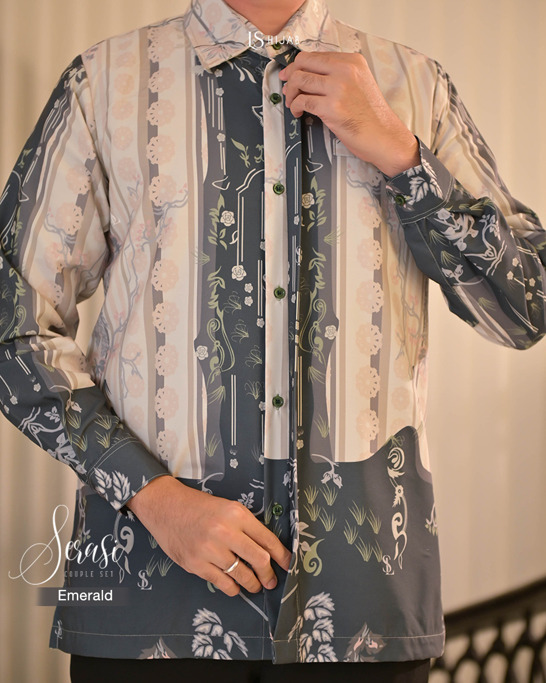 LS Hijab - Serasi Gamis Sarimbit Wanita Muslimah Dengan Bahan Sifon Sutra Silk Premium Nyaman dan Mewah