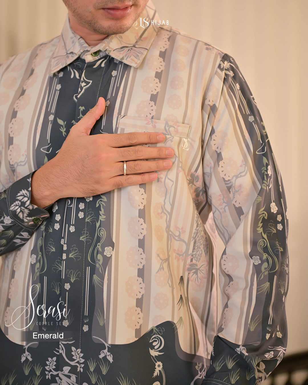 LS Hijab - Serasi Gamis Sarimbit Wanita Muslimah Dengan Bahan Sifon Sutra Silk Premium Nyaman dan Mewah