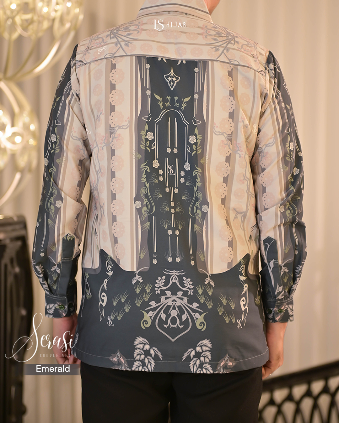 LS Hijab - Serasi Gamis Sarimbit Wanita Muslimah Dengan Bahan Sifon Sutra Silk Premium Nyaman dan Mewah