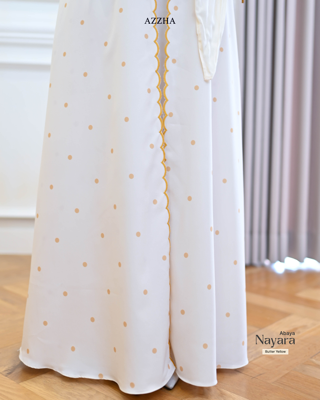Azzha Indonesia - Nayara Abaya Wanita Nyaman dan Elegant Dengan Bahan Jiso Crepe Anti UV Premium
