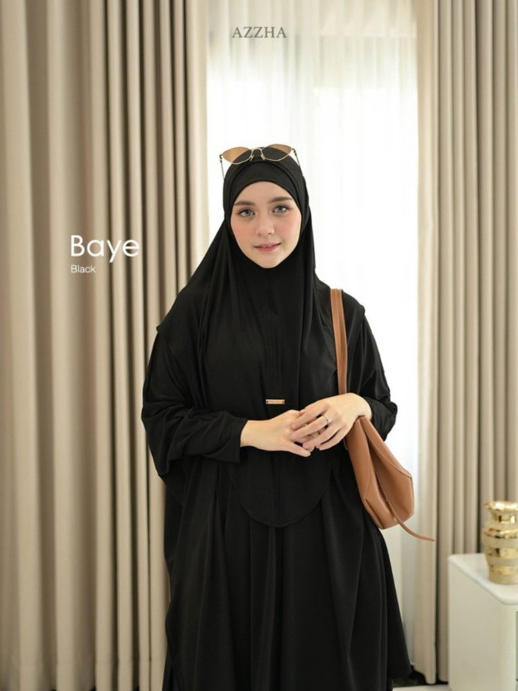 Azzha Indonesia - Baye One Set | Tunik Set Bergo Buy 1 Get 4 Mewah Nyaman Dengan Bahan Jersey Korea Premium