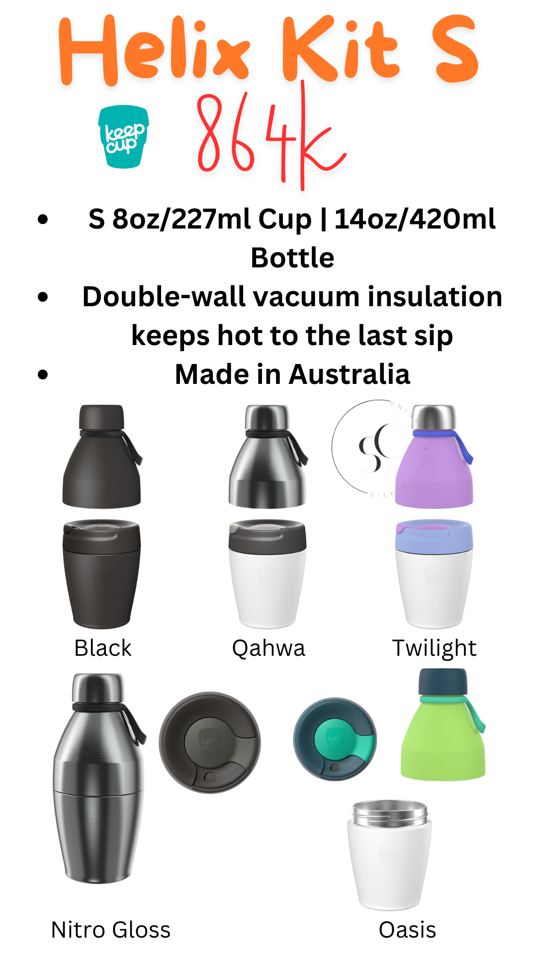 Keepcup Australian Tumblers