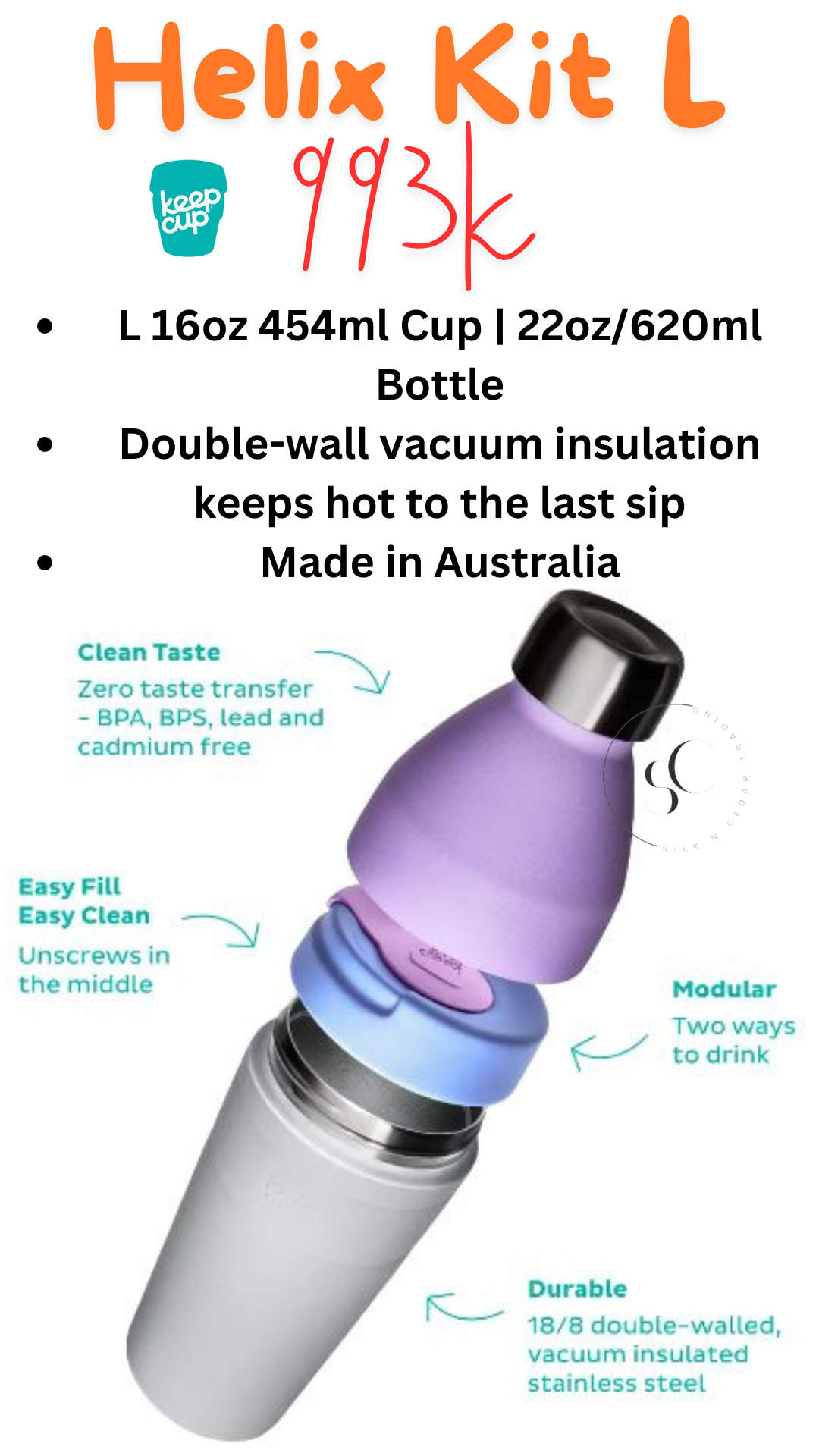 Keepcup Australian Tumblers
