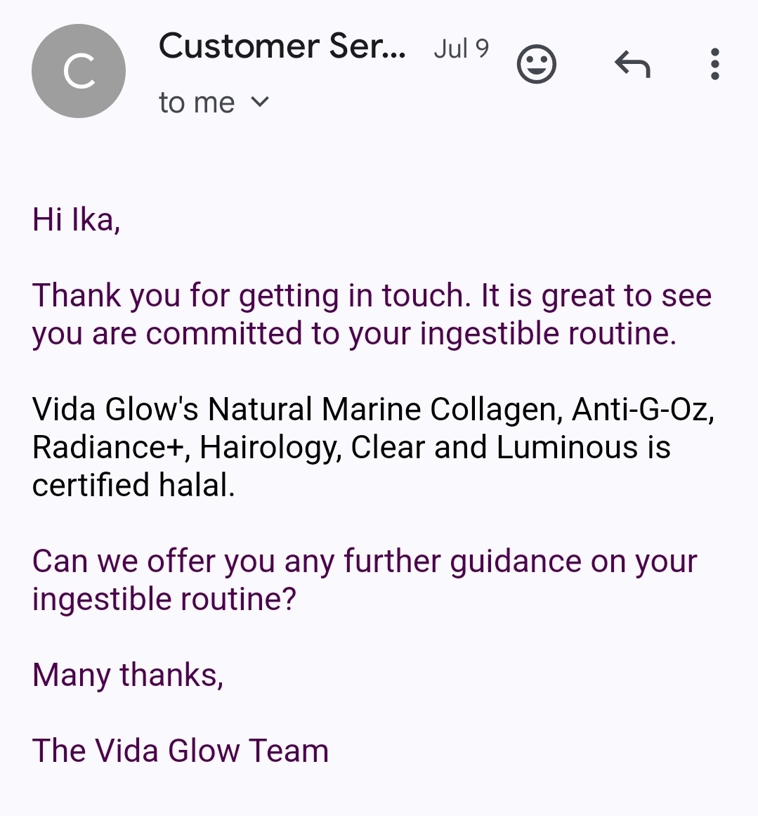 VIDAGLOW Clear Capsules for Acne Fighter