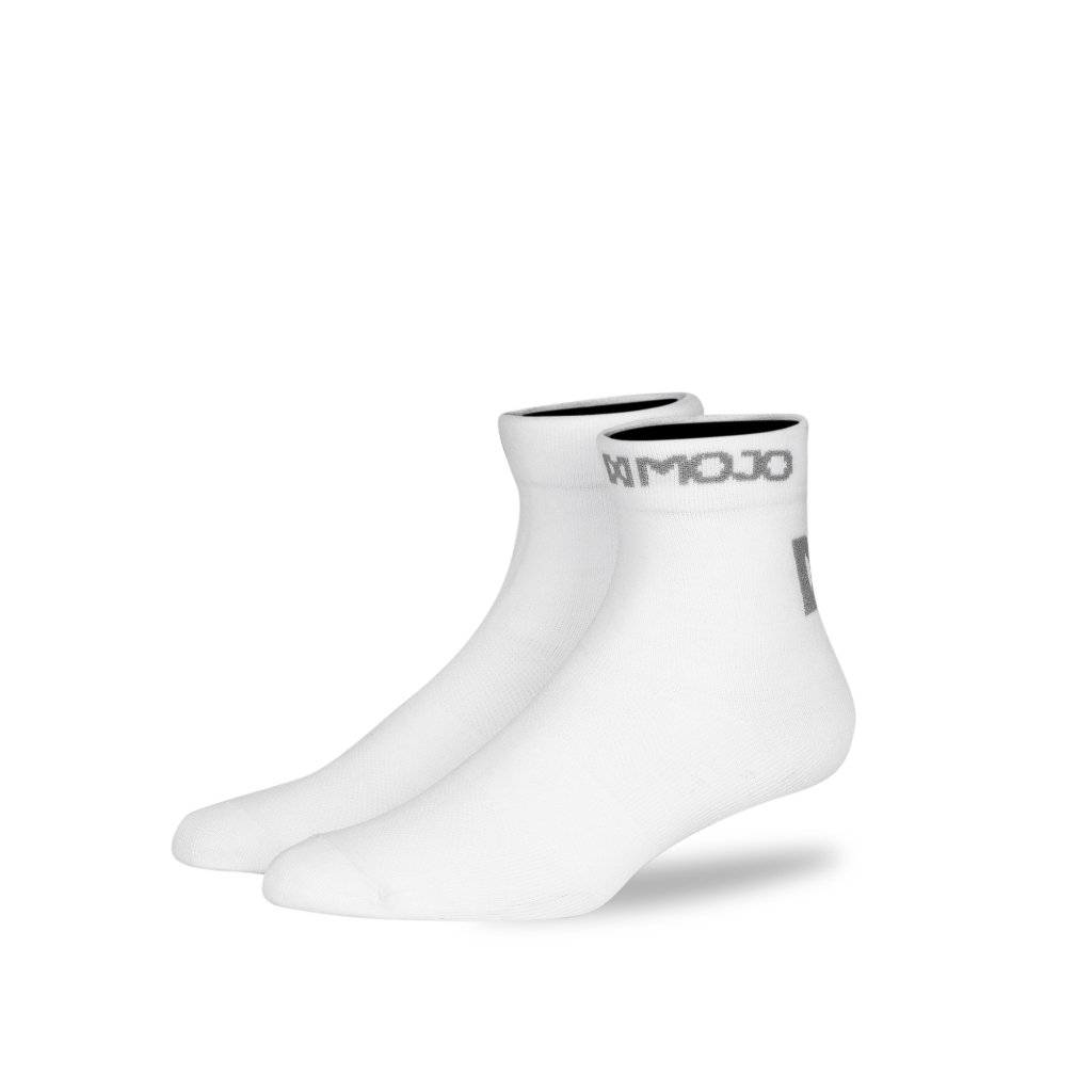 XMOJO Running Socks Ghostline White (Summerset)