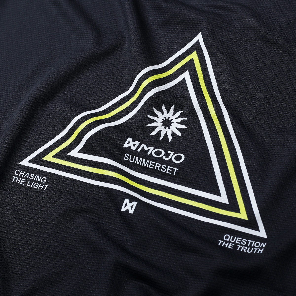 XMOJO Running Jersey - Black Prism (Summerset)
