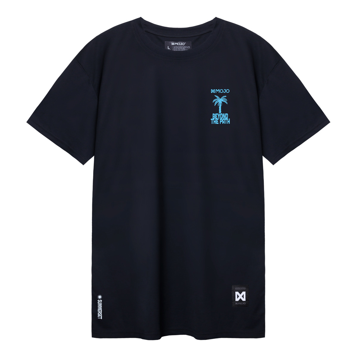 XMOJO Running Jersey - Black Typhoon (Summerset)