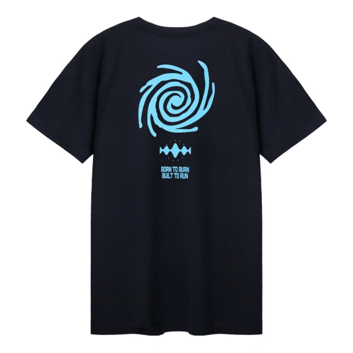 Image of XMOJO Running Jersey - Black Typhoon (Summerset)