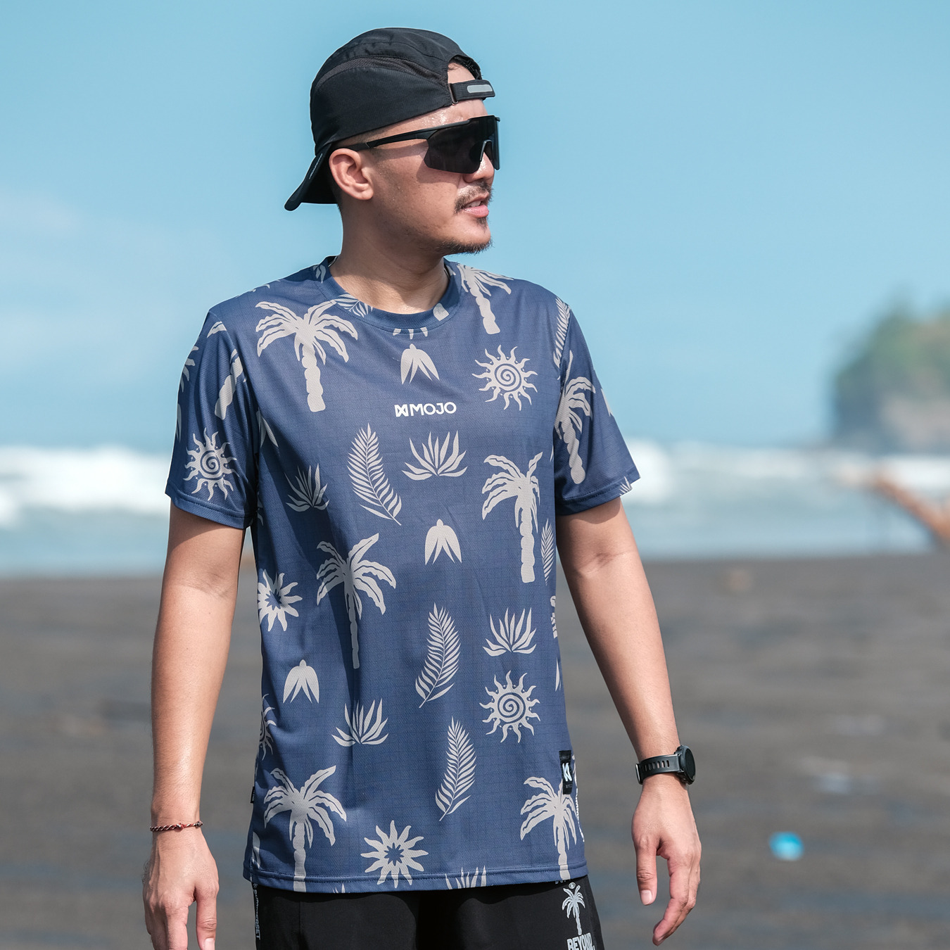 XMOJO Men's Running Jersey - La Palma (Summerset)