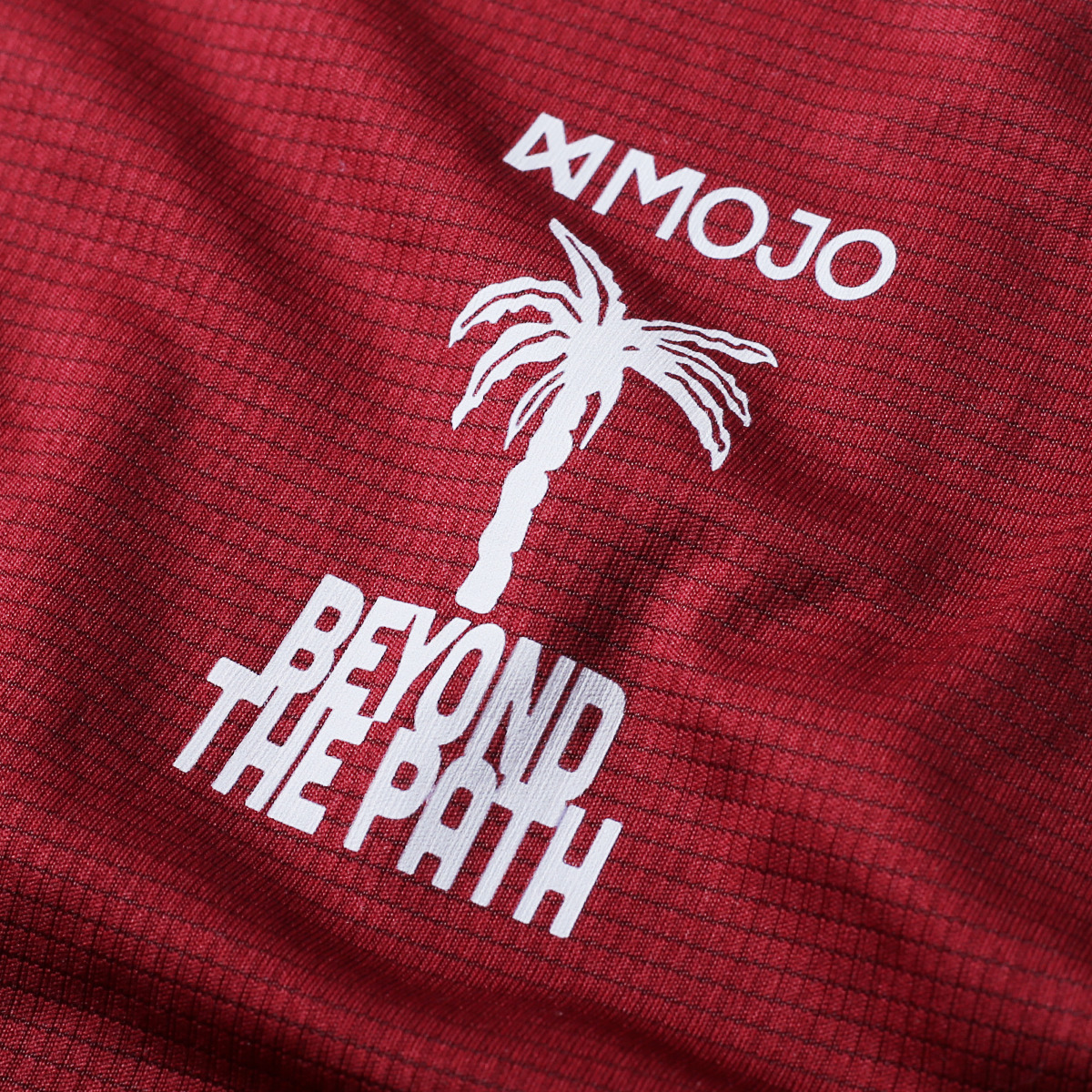 XMOJO Running Singlet - Maroon Helios (Summerset)