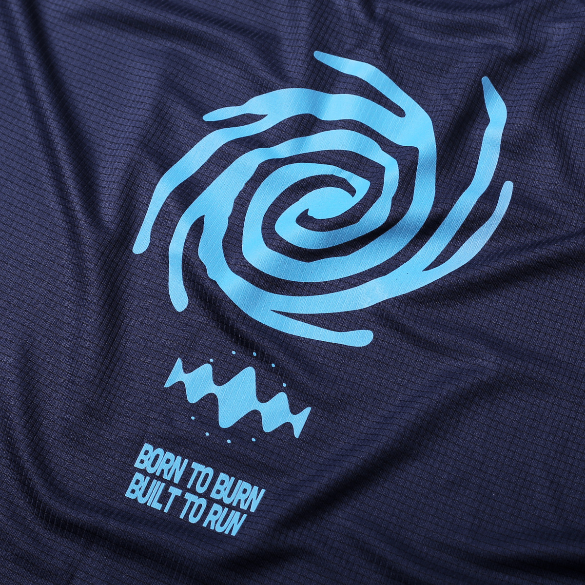 XMOJO Running Jersey - Navy Typhoon (Summerset)
