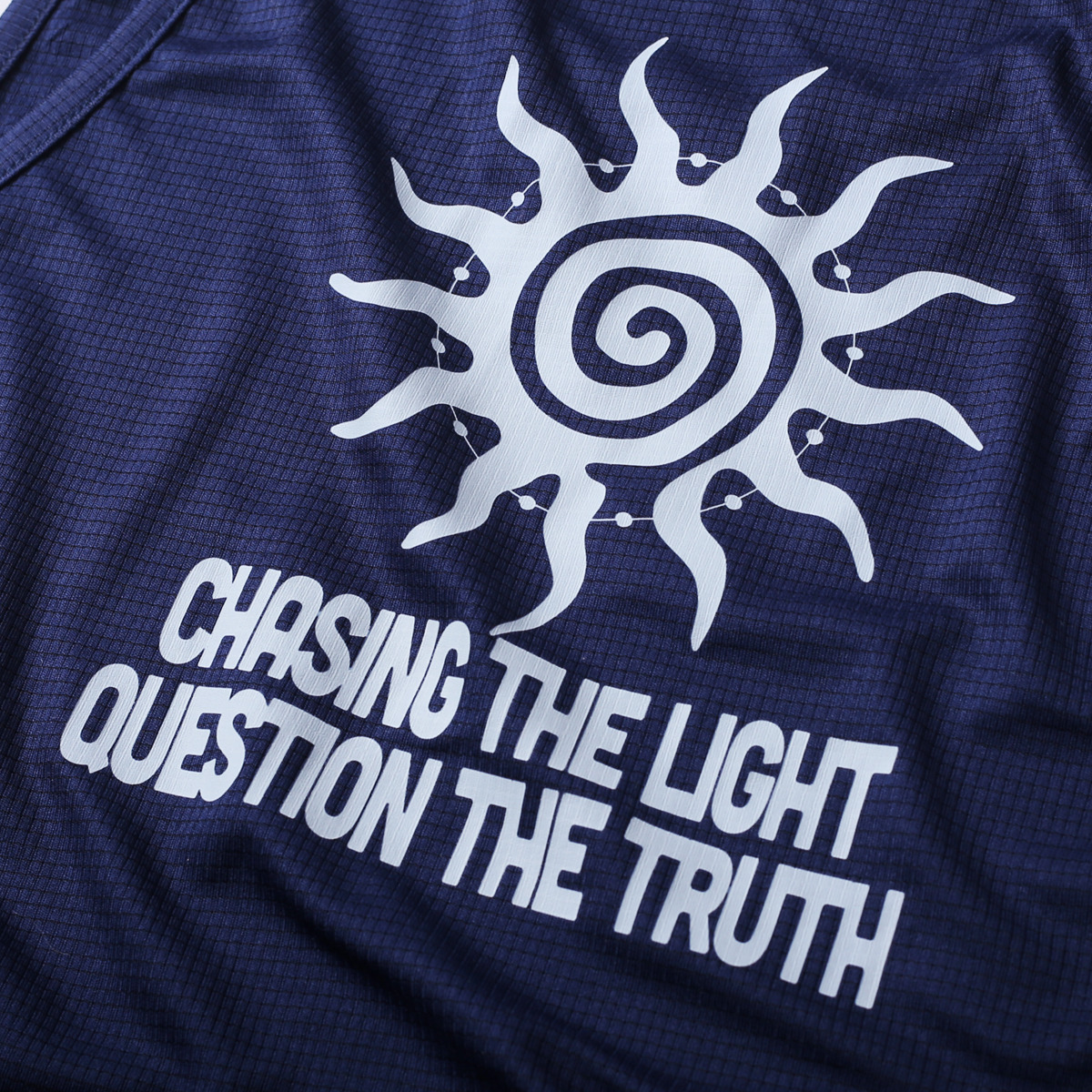 XMOJO Running Singlet - Navy Helios (Summerset)