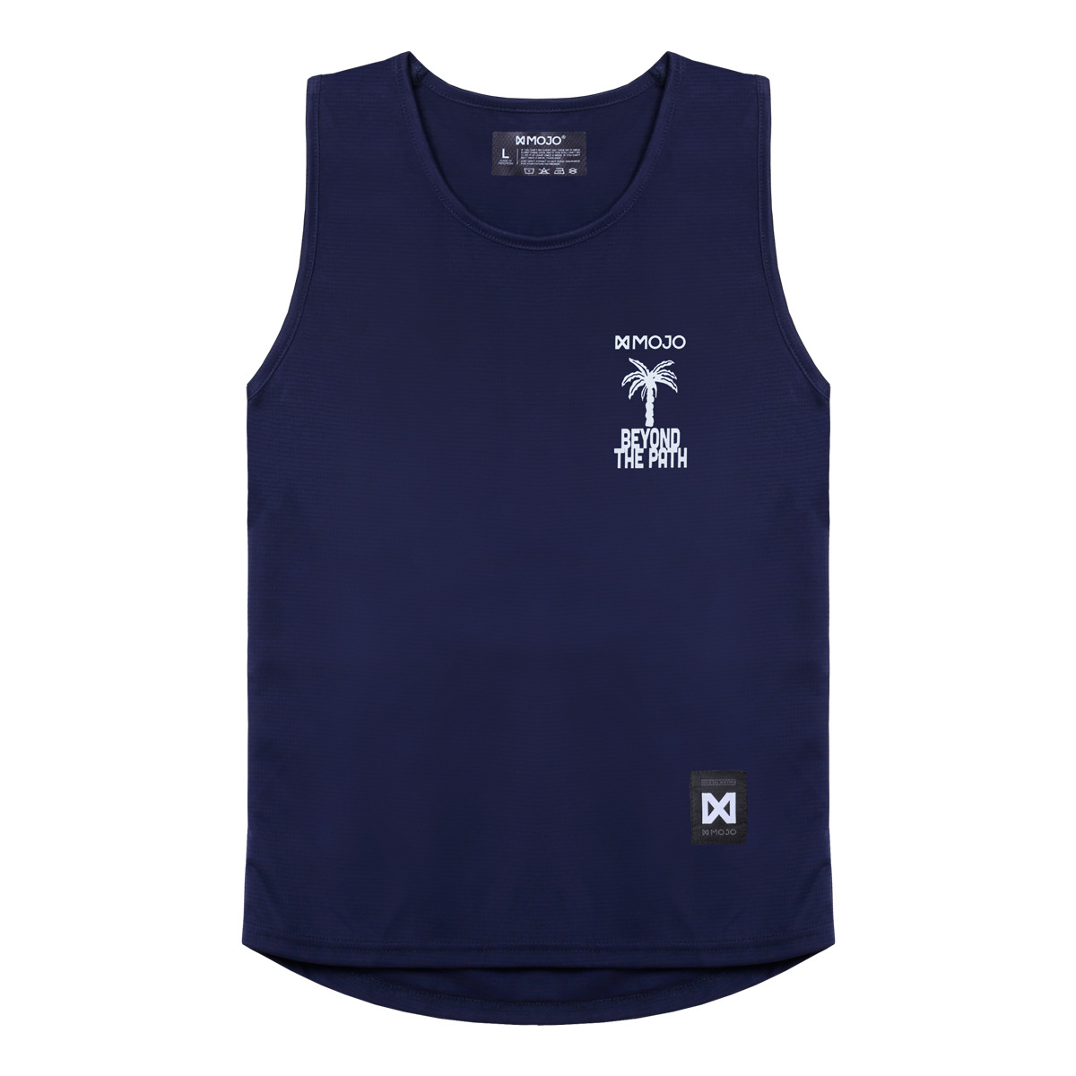 XMOJO Running Singlet - Navy Helios (Summerset)