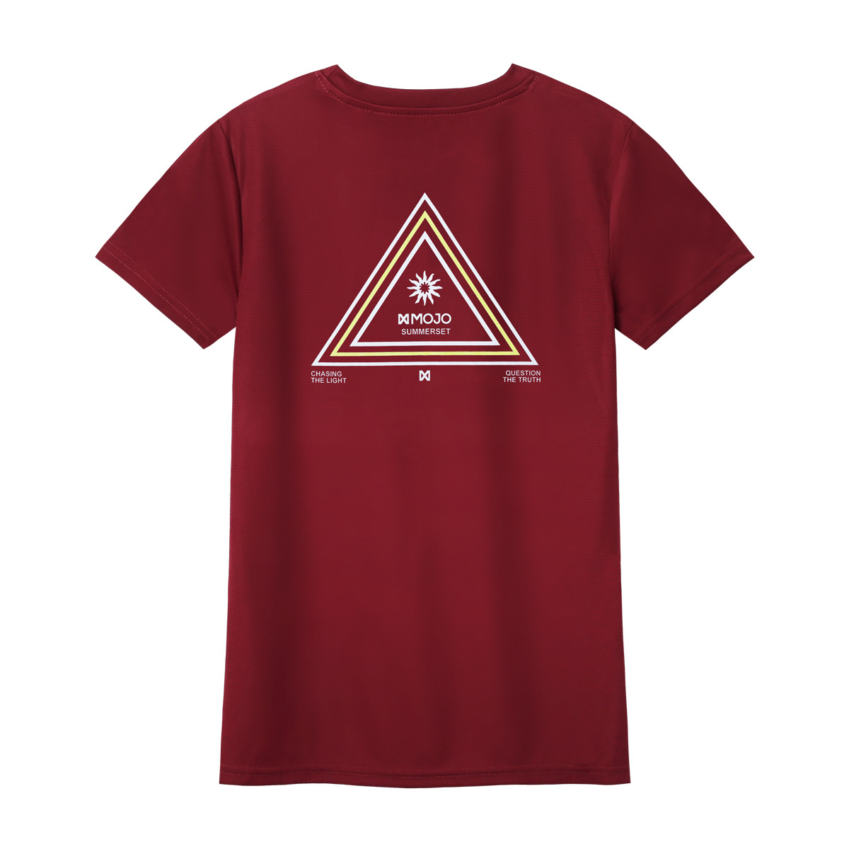 XMOJO Running Jersey - Maroon Prism (Summerset)