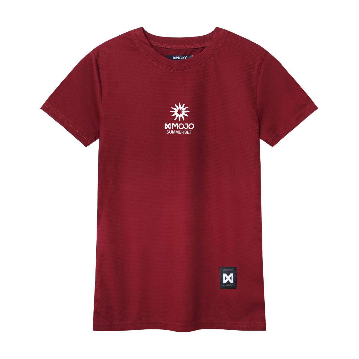 XMOJO Running Jersey - Maroon Prism (Summerset)