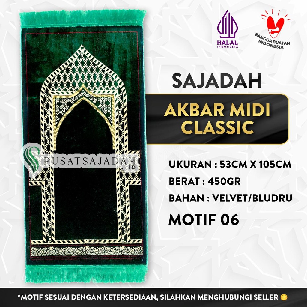 Sajadah Akbar Midi Classic