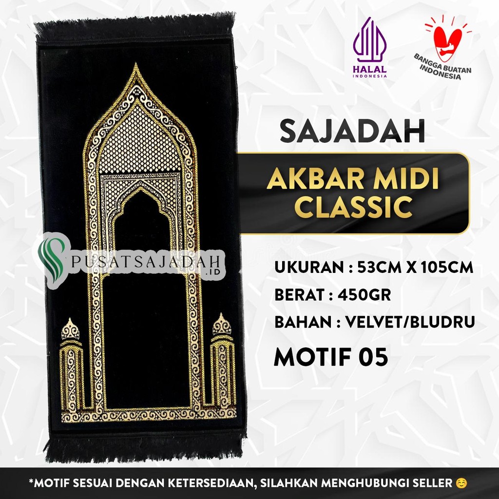 Sajadah Akbar Midi Classic