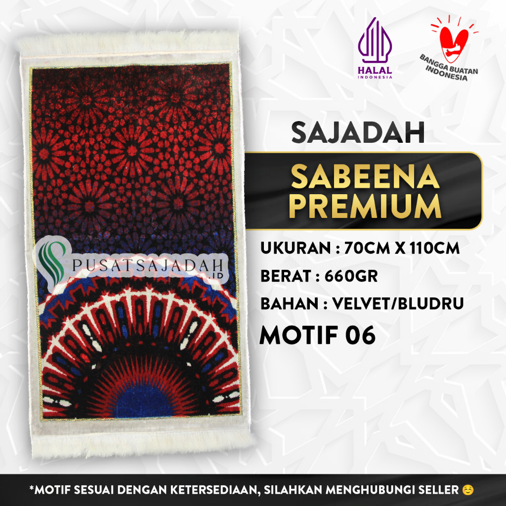 Sajadah Sabeena Premium