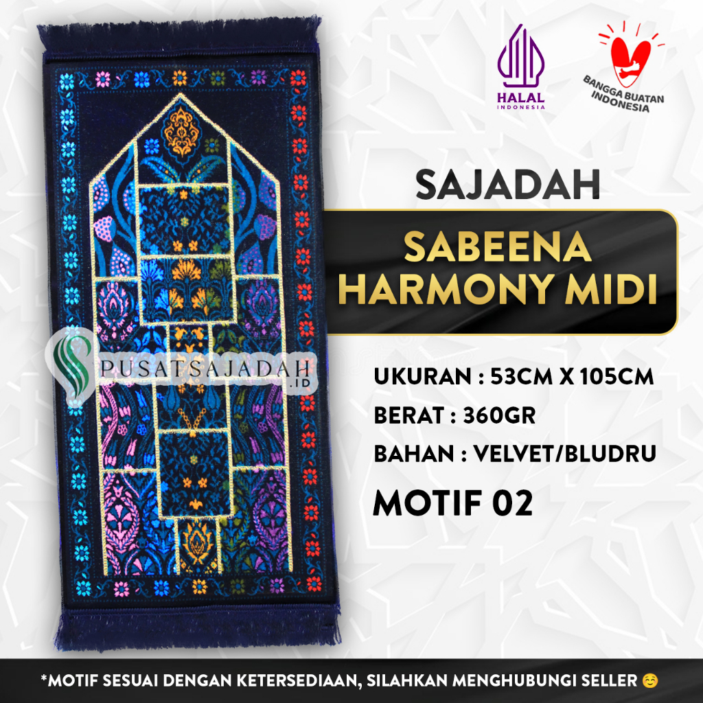 Sajadah Sabeena Harmony Midi