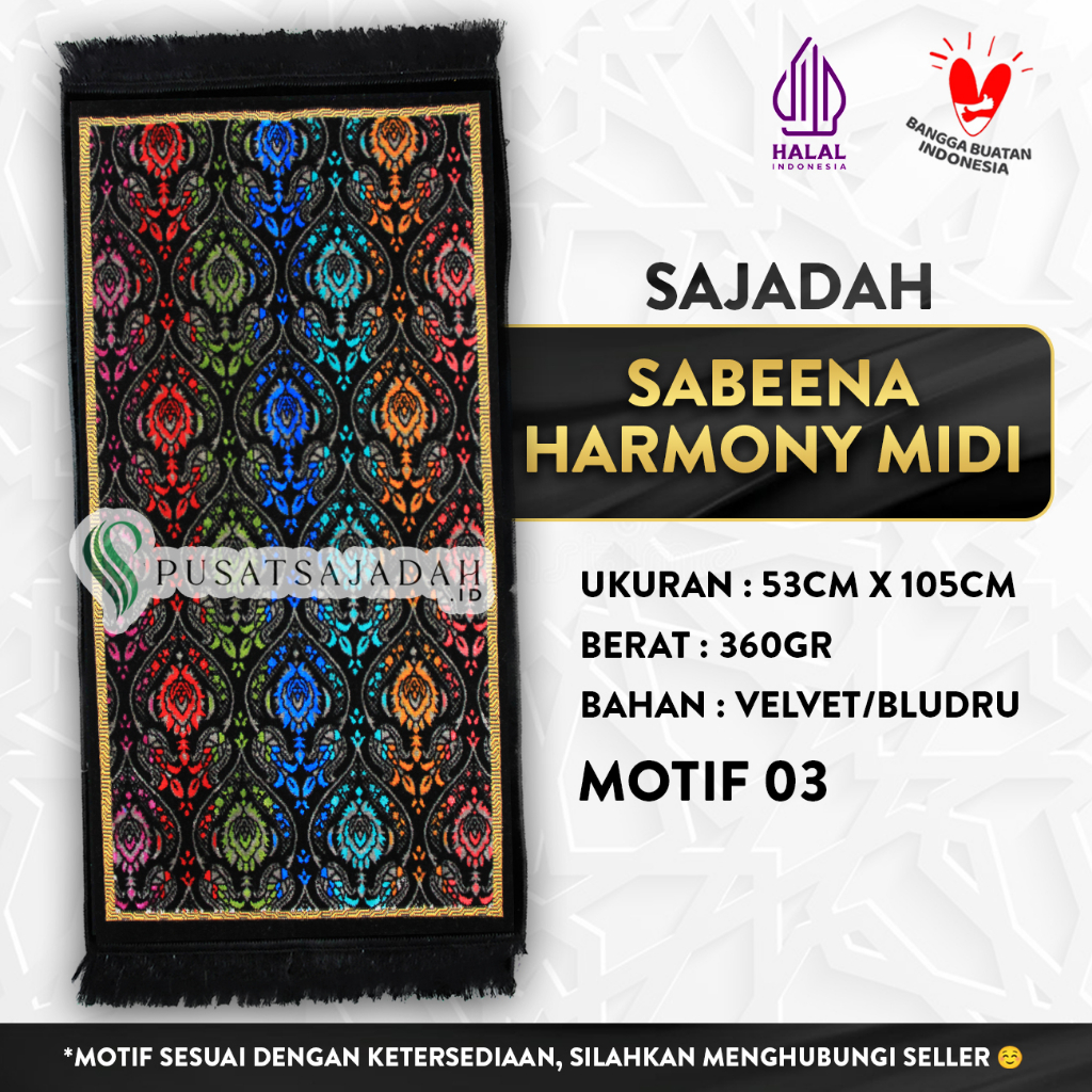 Sajadah Sabeena Harmony Midi