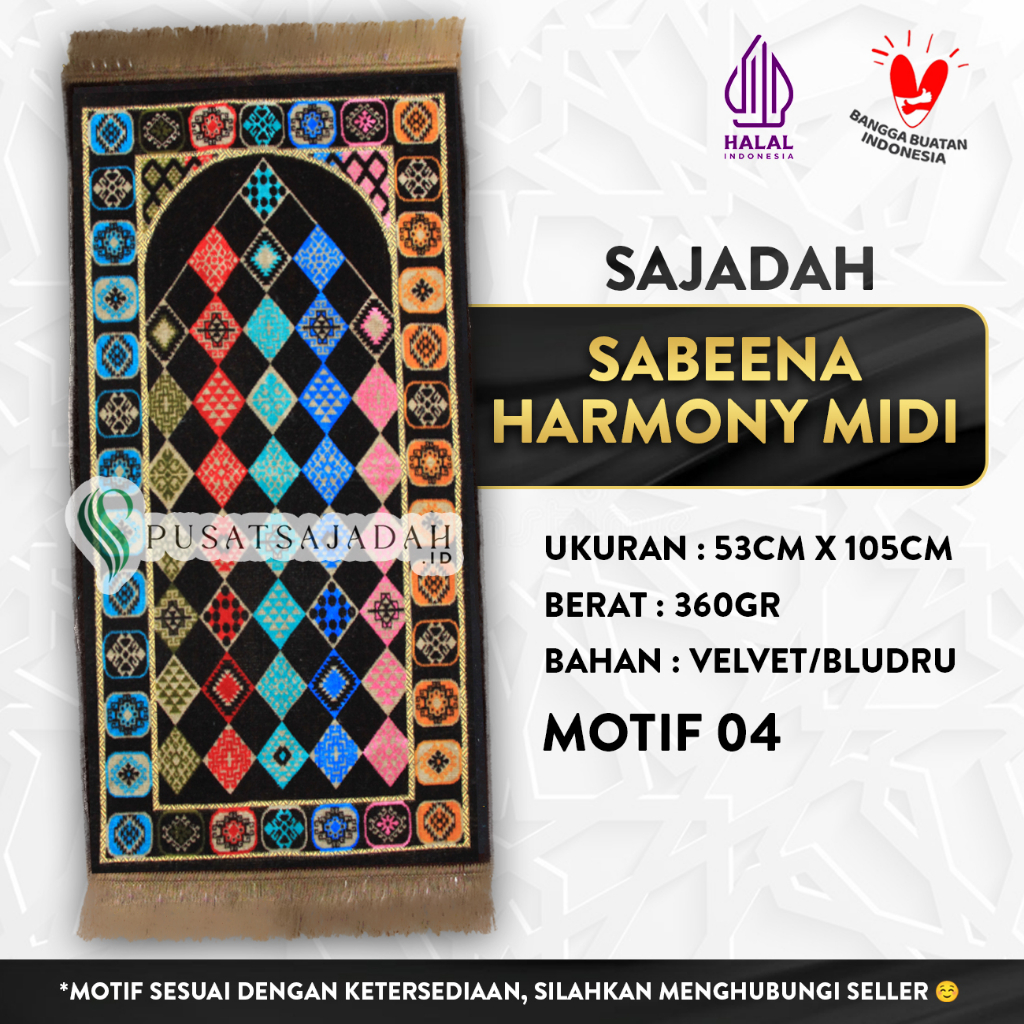Sajadah Sabeena Harmony Midi