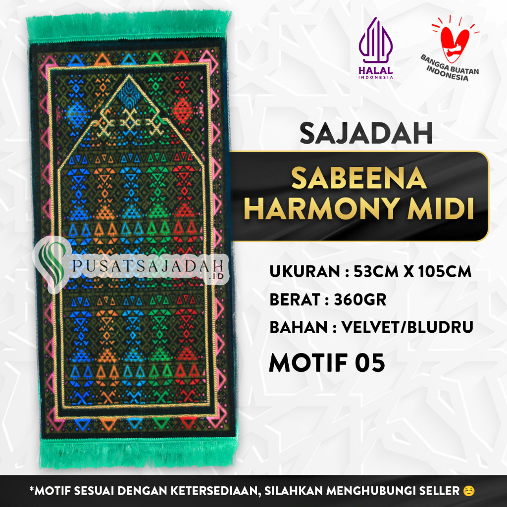 Sajadah Sabeena Harmony Midi