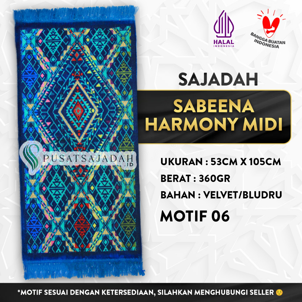 Sajadah Sabeena Harmony Midi