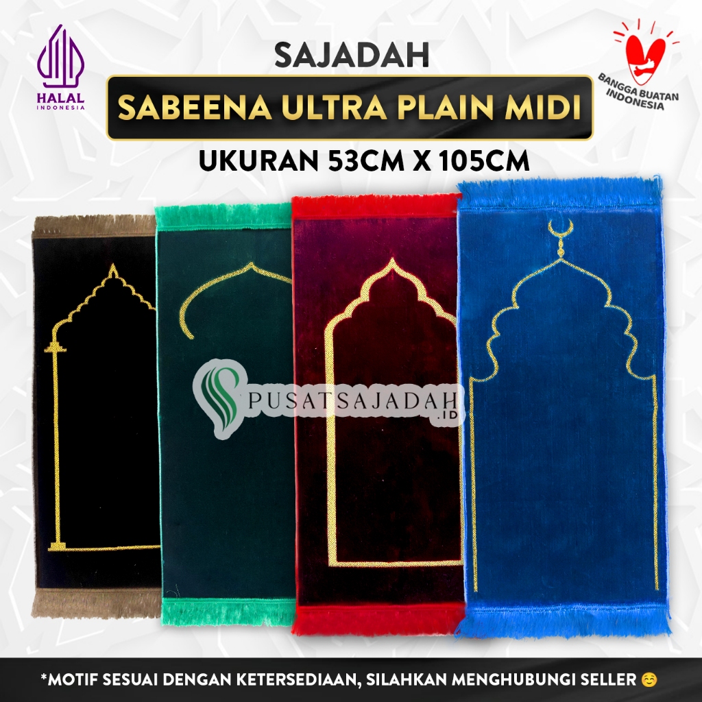 Sajadah Sabeena Ultra Midi Plain