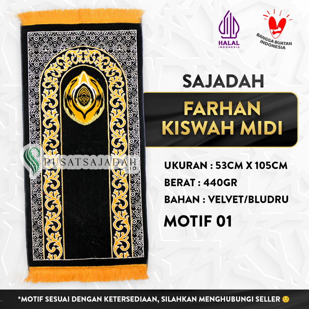 Sajadah Farhan Kiswah Midi