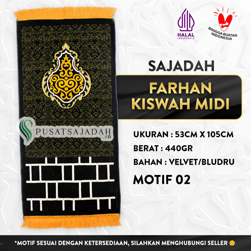 Sajadah Farhan Kiswah Midi