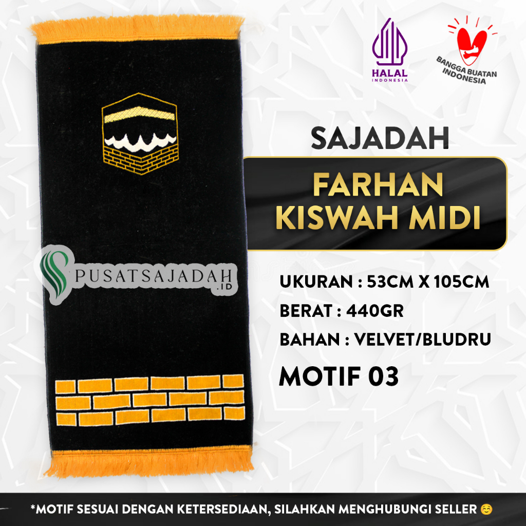 Sajadah Farhan Kiswah Midi