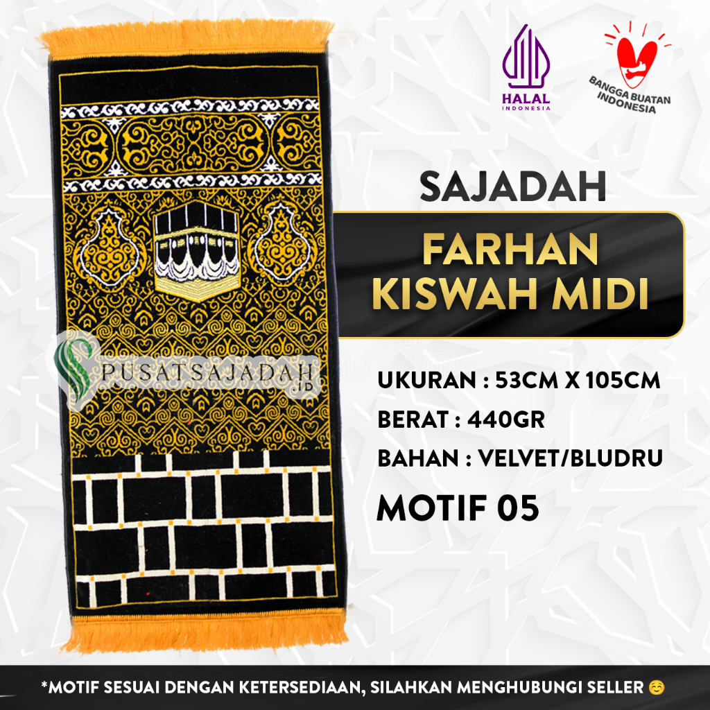 Sajadah Farhan Kiswah Midi