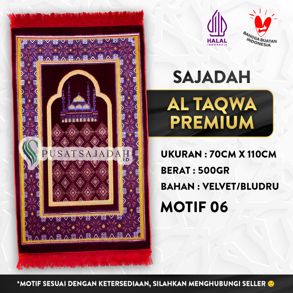 Sajadah Al Taqwa Premium