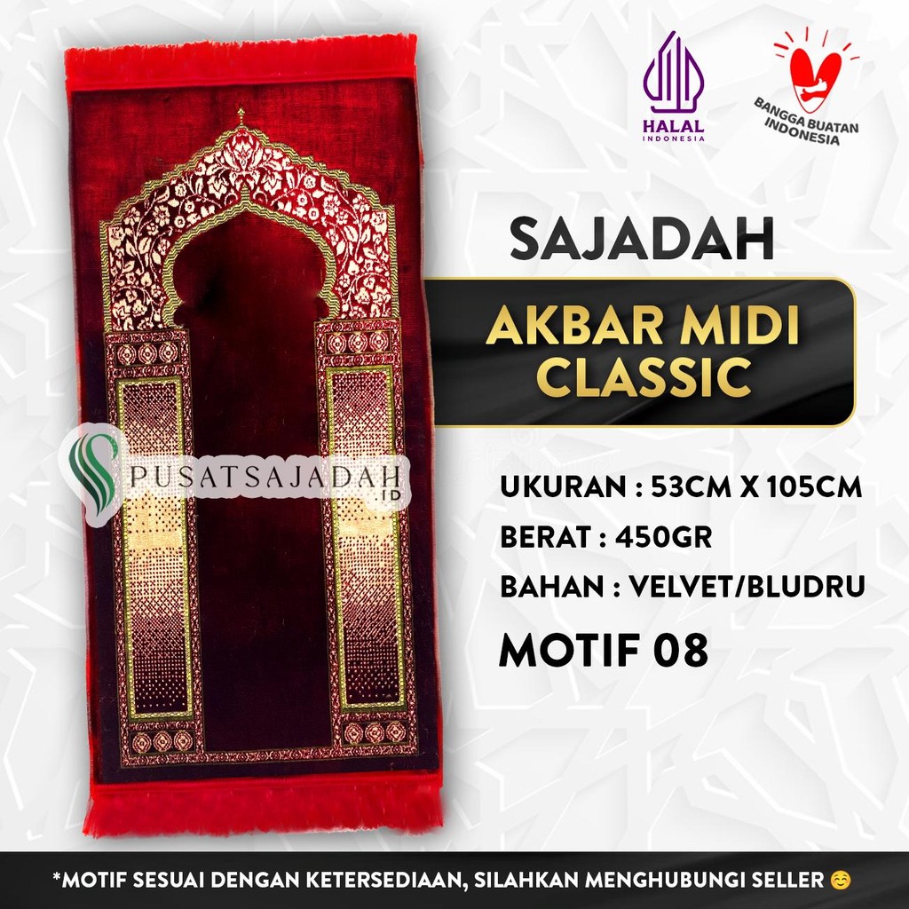 Sajadah Akbar Midi Classic