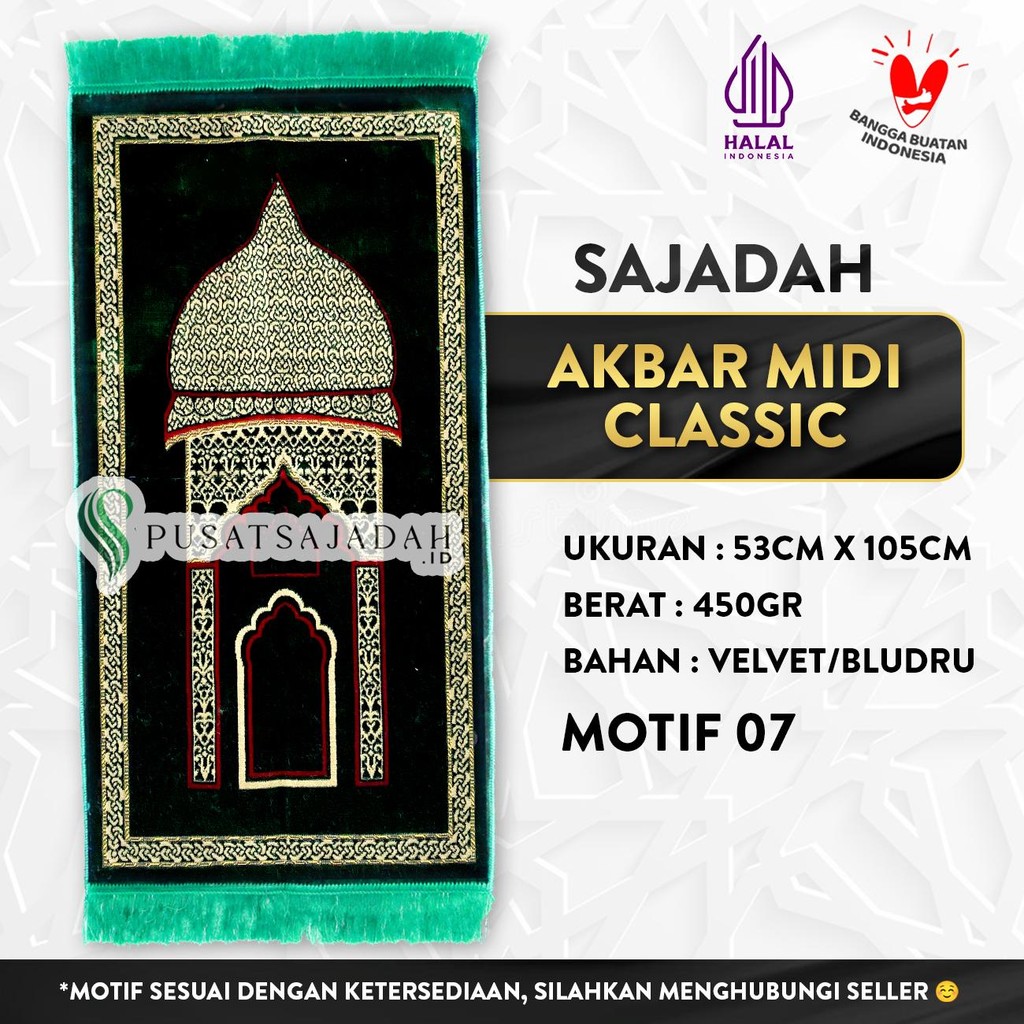 Sajadah Akbar Midi Classic