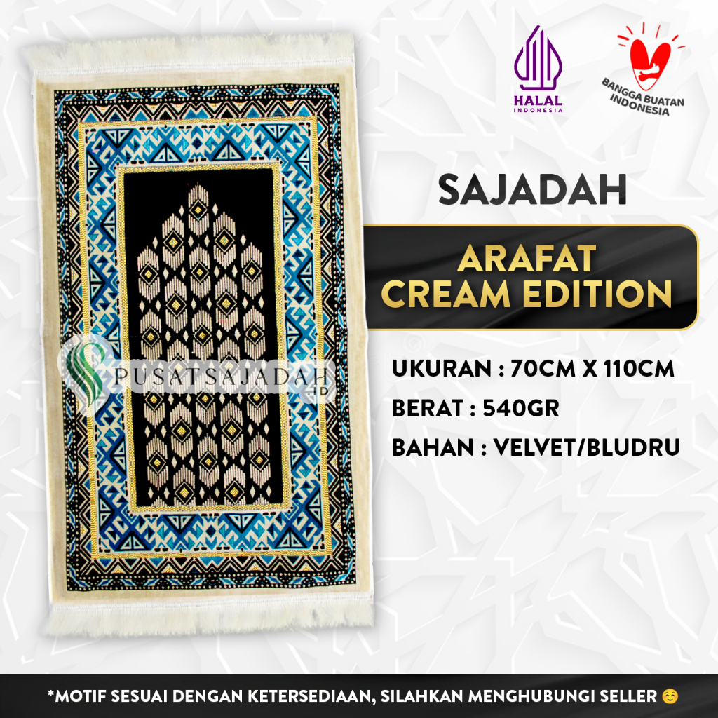 Sajadah Arafat Cream