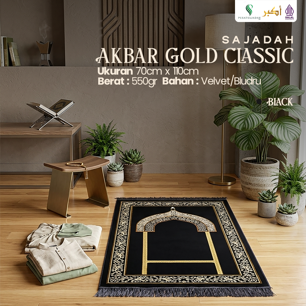 Sajadah Akbar Gold Classic
