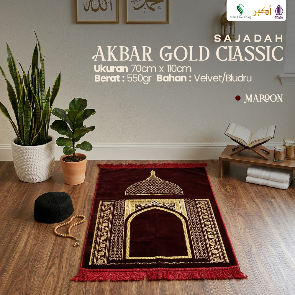 Sajadah Akbar Gold Classic